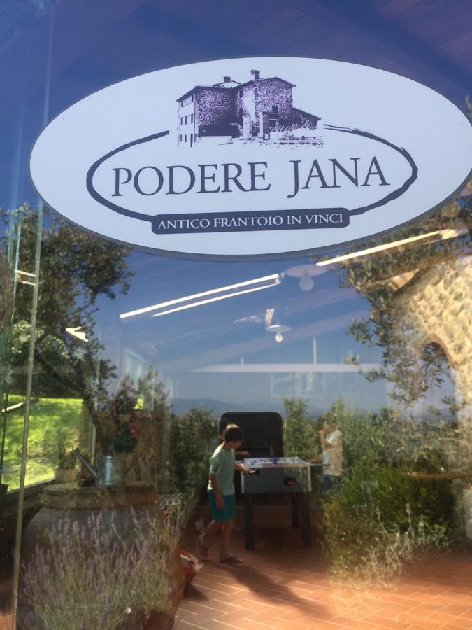 Podere Jana Antico Frantoio Vinci Kültér fotó